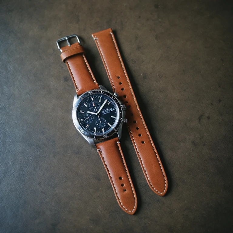 Exploring the Elegance of Men's Brown Leather Watch Straps