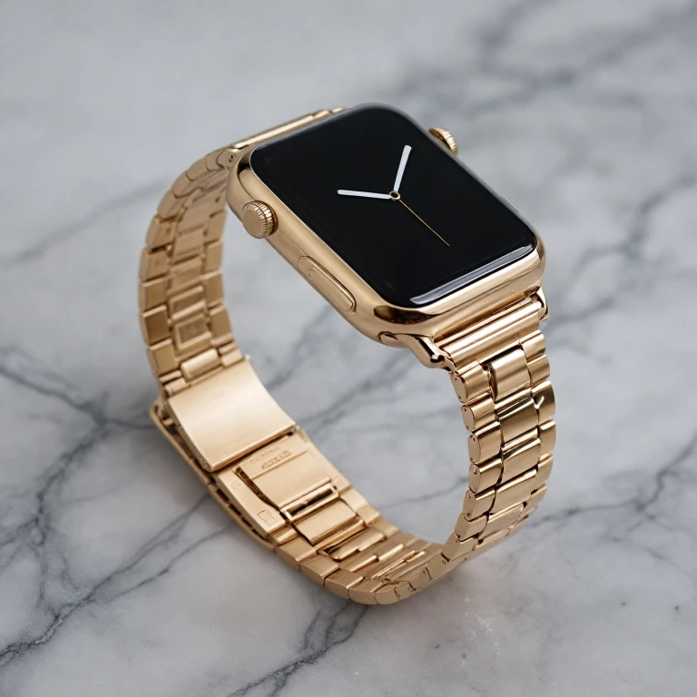 Enhance Your Style with a Gold Stainless Steel Apple Watch Band