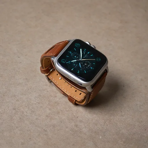 Enhance Your Apple Watch with a Genuine Leather Band