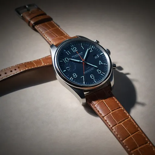 Enhance Your Smartwatch with an Elegant Alligator Strap Featuring a Clasp