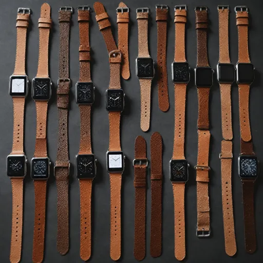 Choosing the perfect leather wristband for your Apple Watch