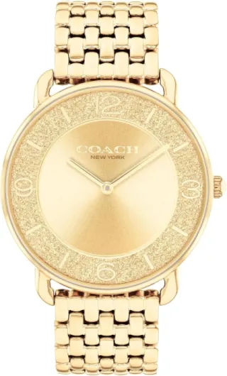 Coach Elliot Women's 2H Quartz Watch - Stainless Steel Bracelet - Water Resistant up to 3ATM/30 Meters - Premium Fashion - Classic Minimalist Design for Everyday Wear - 28mm