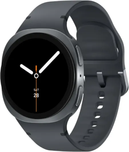 Galaxy Watch 8 (2025) 40mm Bluetooth Smartwatch, Cushion Design, Fitness Tracker, Sleep Coaching, Running Coach, Energy Score, Heart Rate Tracking, Graphite [US Version, 2 Yr Warranty] Graphite 40mm Bluetooth Watch8