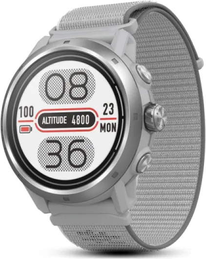 APEX 2 Pro Outdoor GPS Watch, 1.3" Sapphire Titanium, 30-Day Battery Life, Dual-Freq GPS, On-Wrist Navigation, Offline Maps, Heart Rate Monitor, Track Sleep, Running, Biking, Climbing-Grey Grey APEX 2 Pro