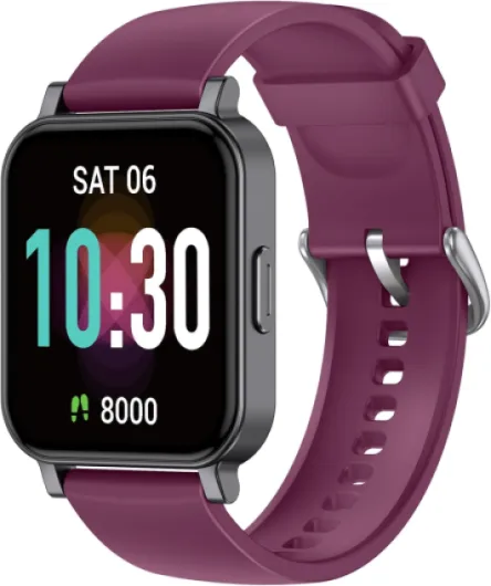 Pedometer Watch Senior Friendly, Waterproof Fitness Tracker Watches with Step Counter Calories/Sleep Tracker for Walking Running, Heart Rate Monitor for Men Women Purple