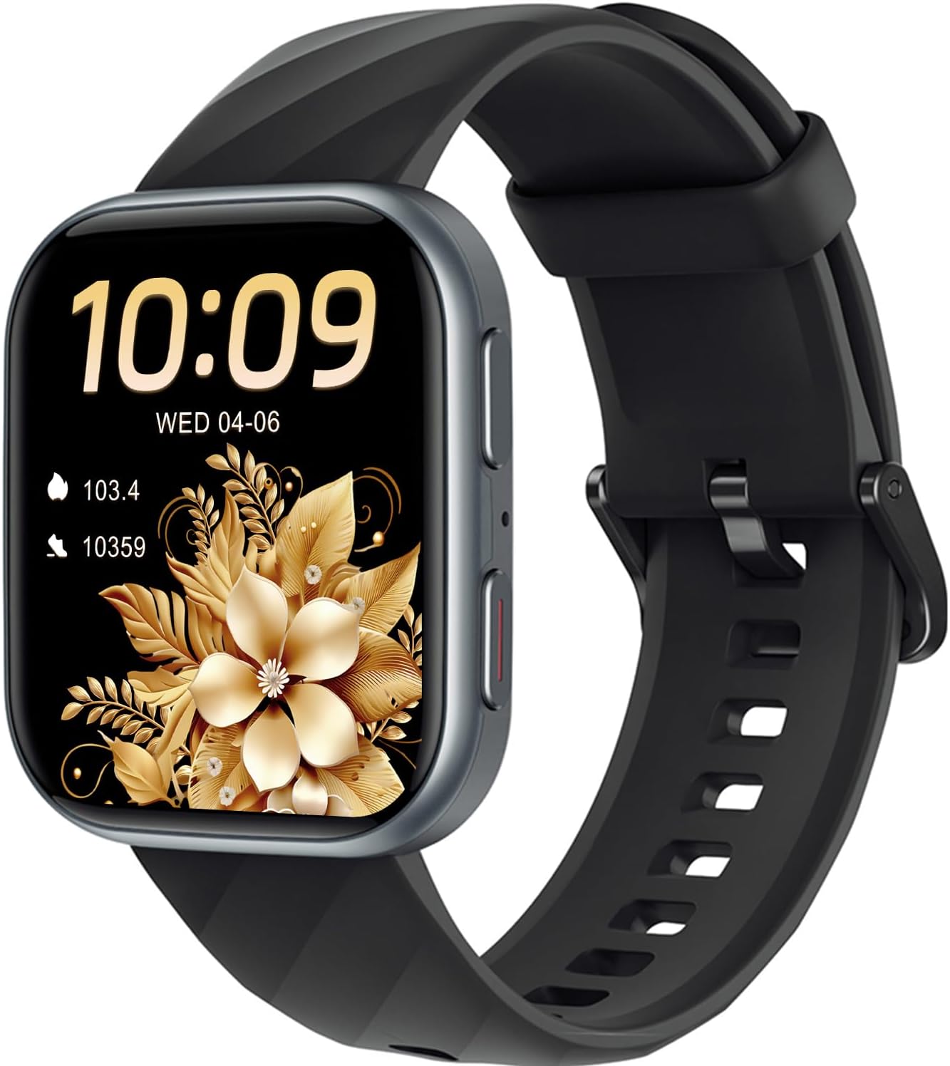 Health Fitness Tracker with 24/7 Heart Rate/Blood Pressure Monitor, Blood Oxy-gen/Sleep Tracking, 120+ Sports Activity Tracker, Smart Watch (Make/Answer Call) with Step Counter for Women Men Urban Bronze