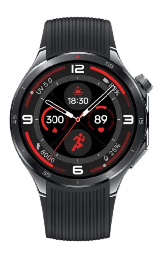 Watch 3 Obsidian Titanium, 32GB, 120-Hour Battery, Health & Fitness Tracking, Sapphire Crystal Design, Titanium Bezel, Dual-Engine, Wear-OS by Google Obsidian Titanium 1.50 inches