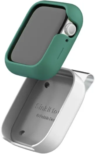 Palm - Silicone Case Designed for Golf - Compatible with Apple Watch Series 7/8/9 45mm - Includes Waist Clip That Magnetically Holds The Case