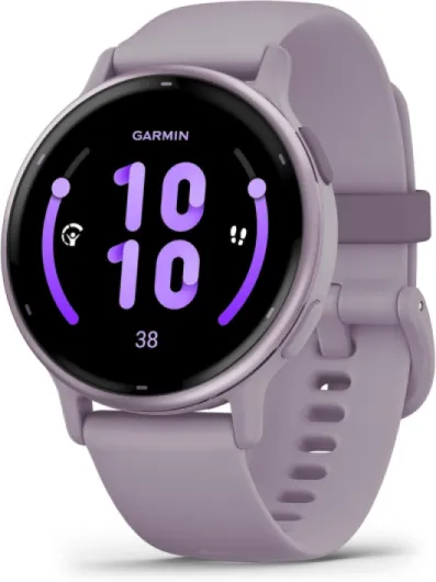 Vívoactive 5, Health and Fitness GPS Smartwatch, AMOLED Display, Up to 11 Days of Battery, Orchid