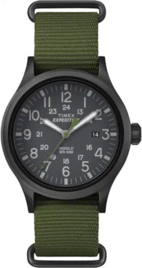 Men's Expedition Scout 40mm Watch Green/Black/Black