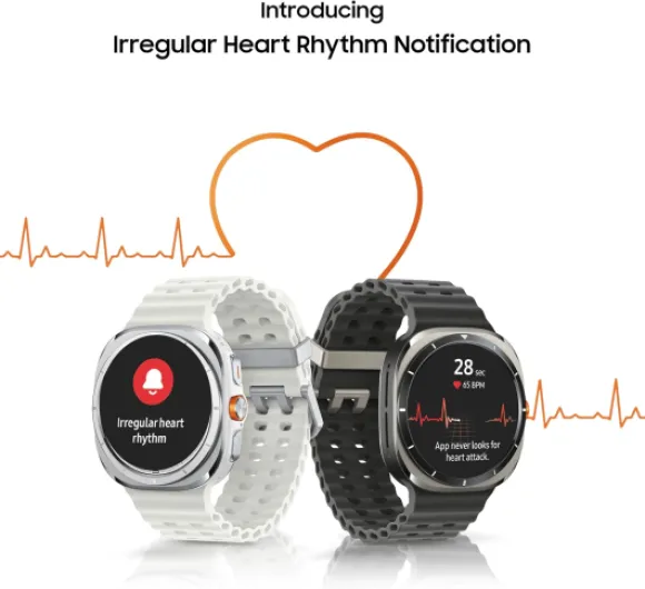 Samsung Galaxy Watch Ultra 2025 AI Smartwatch (47mm, LTE, TITANIUM GRAY) with Upto 100h Battery,Dual GPS, 64GB Storage(UK Version) (Renewed)