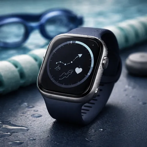 What swim tracking on a smartwatch actually measures: lap counting, heart rate and the open-water GPS gap