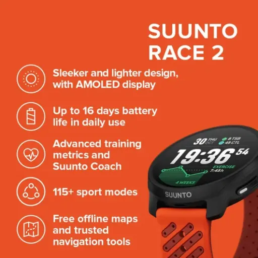 SUUNTO Race 2 Review: a serious training watch that finally makes Garmin sweat