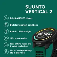 SUUNTO Vertical 2 Review: a tough outdoor watch with a bright screen and a few software quirks
