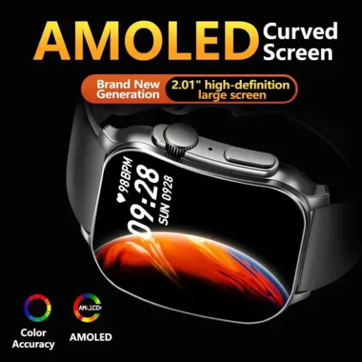 Poounur KW281A Smartwatch Review: Big AMOLED screen and calls on the wrist without breaking the bank